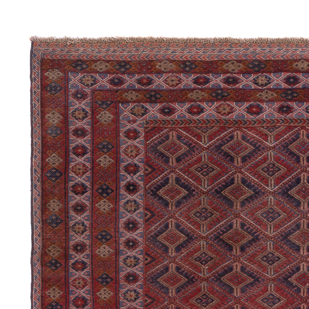 Kelim Rug - Oriental - 203 x 157 cm - dark red