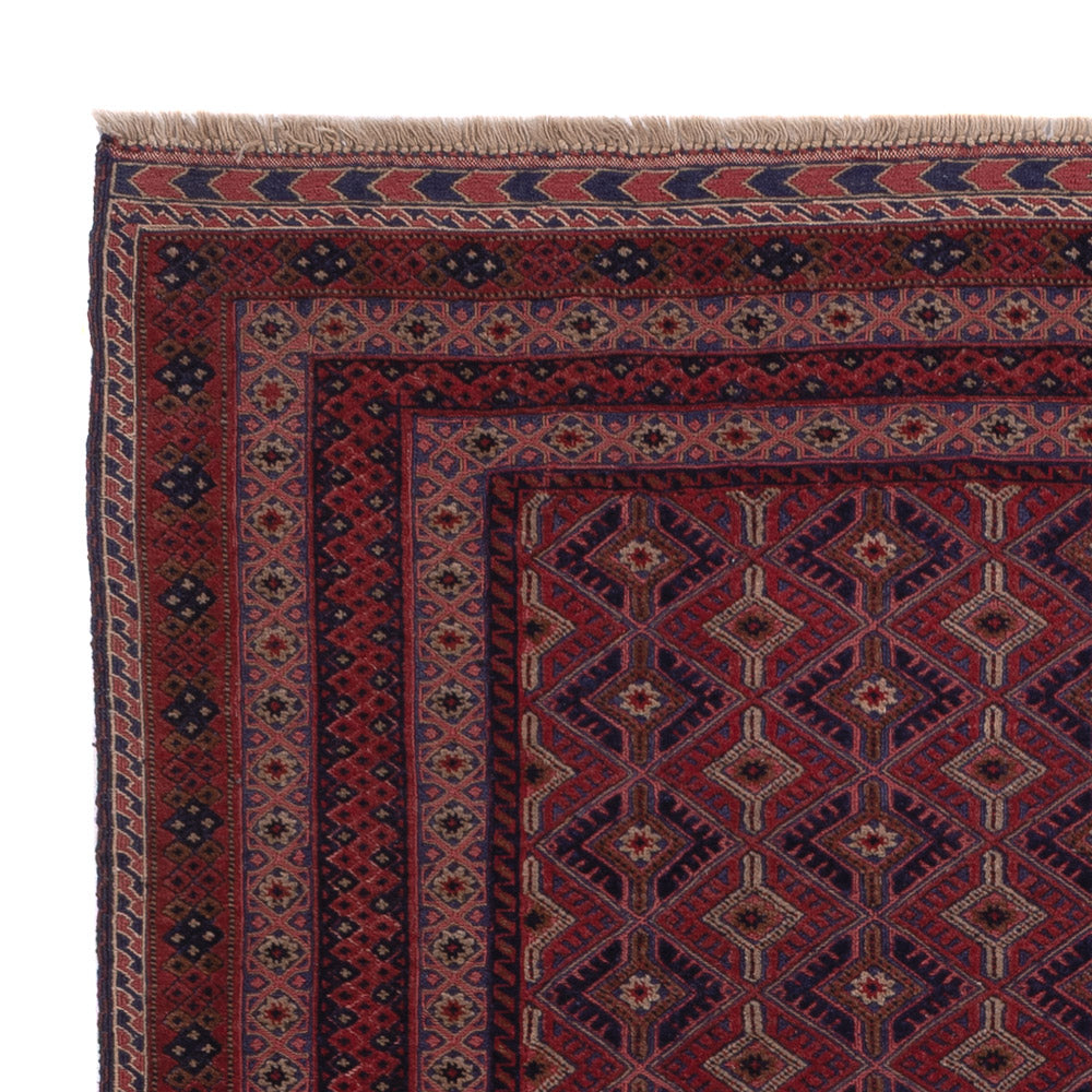 Kelim Rug - Oriental - 190 x 151 cm - dark red