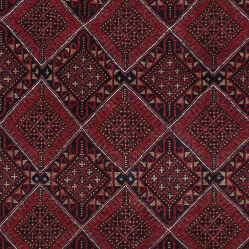Kelim Rug - Oriental - 195 x 145 cm - dark red