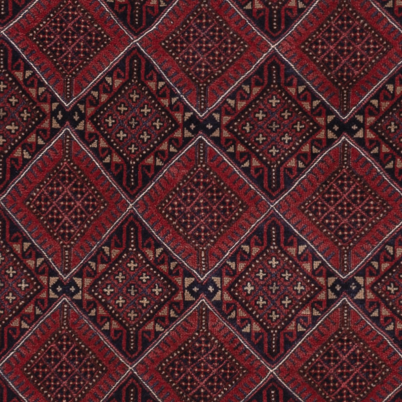 Kelim Rug - Oriental - 195 x 145 cm - dark red