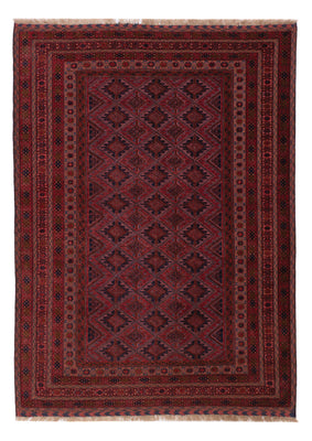 Kelim Rug - Oriental - 190 x 147 cm - dark red