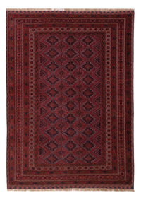Kelim Rug - Oriental - 190 x 147 cm - dark red