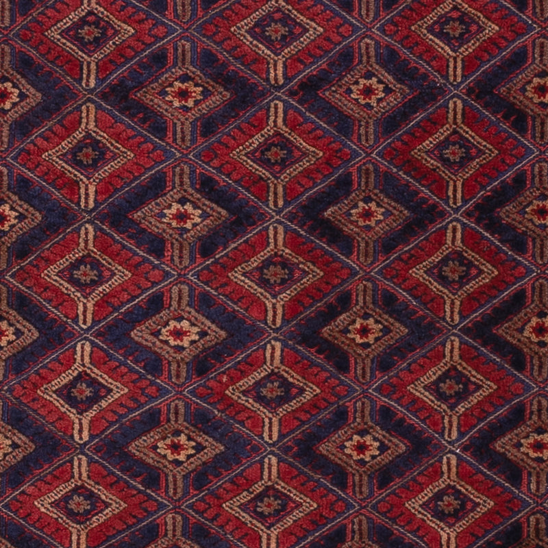 Kelim Rug - Oriental - 200 x 160 cm - dark red