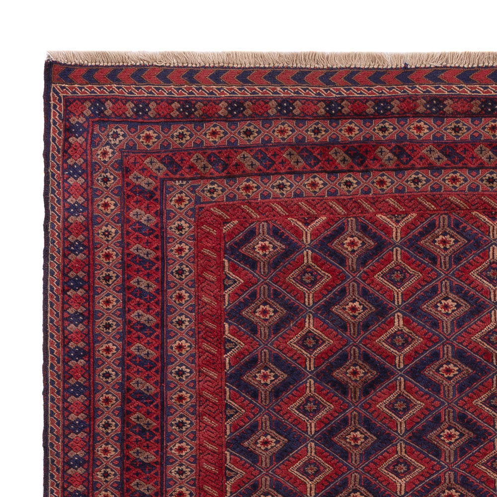 Kelim Rug - Oriental - 200 x 160 cm - dark red