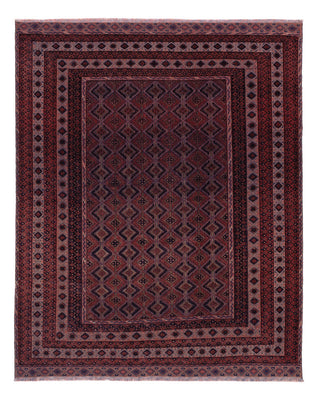 Kelim Rug - Oriental - 188 x 152 cm - dark red