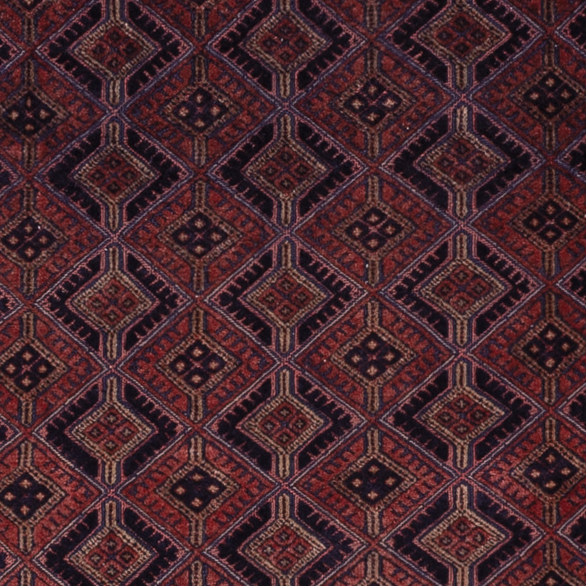 Kelim Rug - Oriental - 188 x 152 cm - dark red