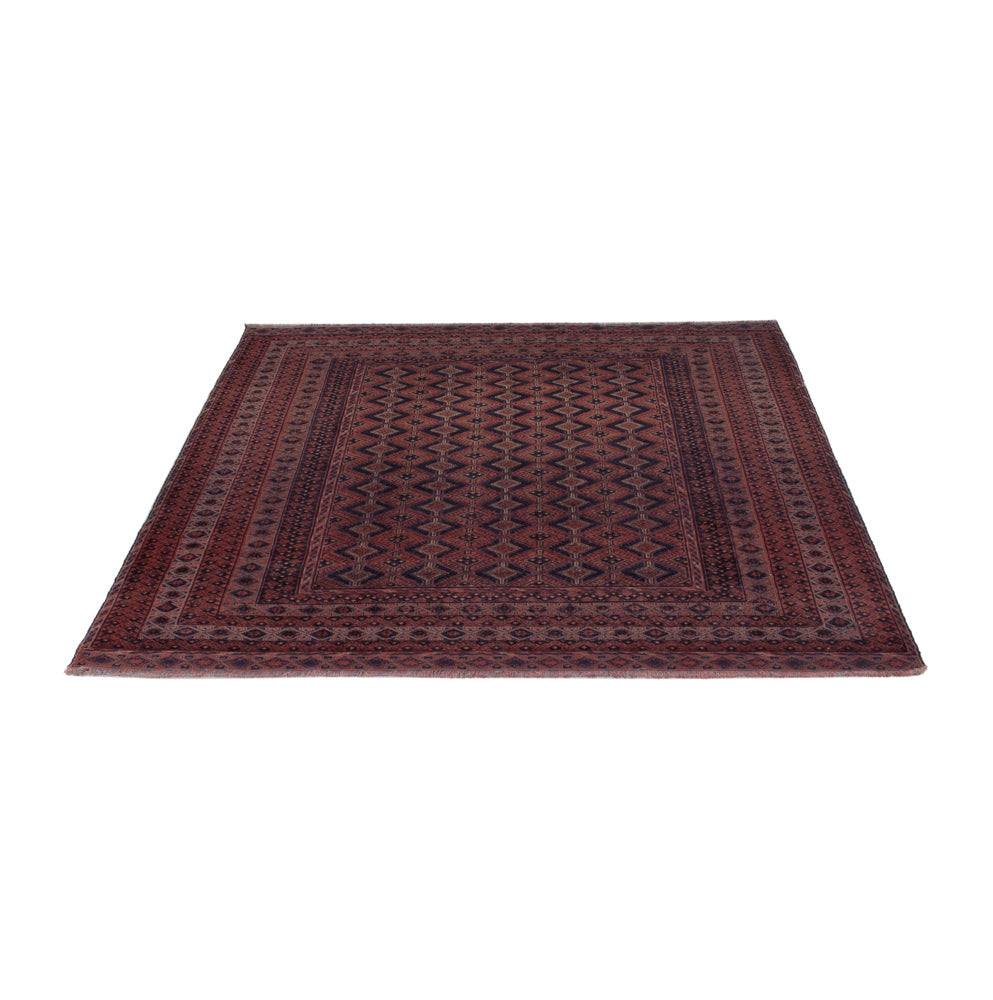 Kelim Rug - Oriental - 188 x 152 cm - dark red