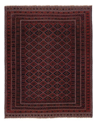 Kelim Rug - Oriental - 196 x 156 cm - dark red