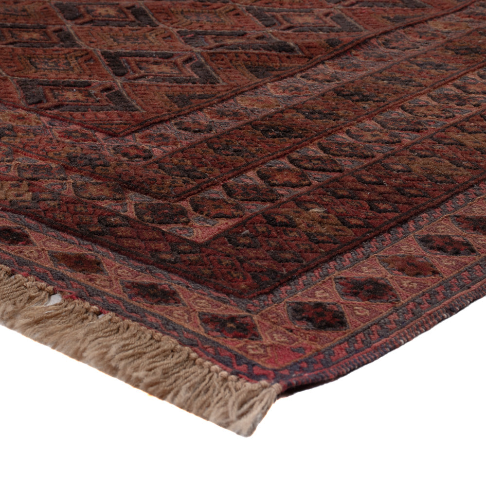 Kelim Rug - Oriental - 203 x 163 cm - dark red