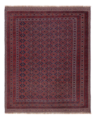 Kelim Rug - Oriental - 195 x 159 cm - dark red