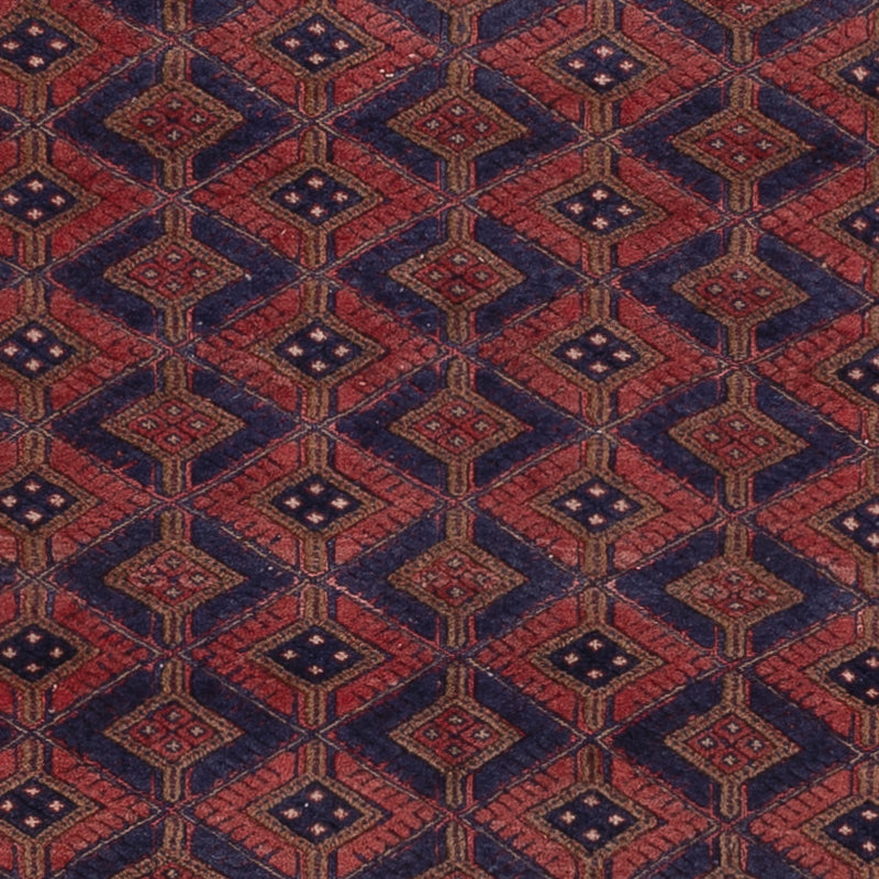 Kelim Rug - Oriental - 193 x 146 cm - dark red