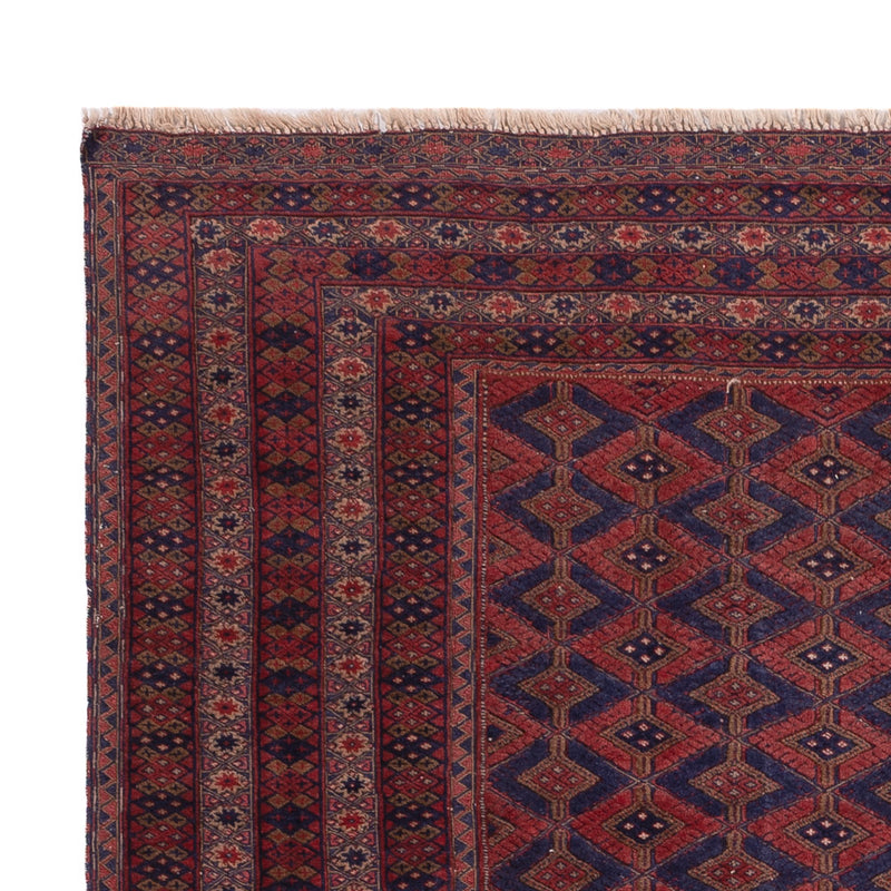 Kelim Rug - Oriental - 193 x 146 cm - dark red