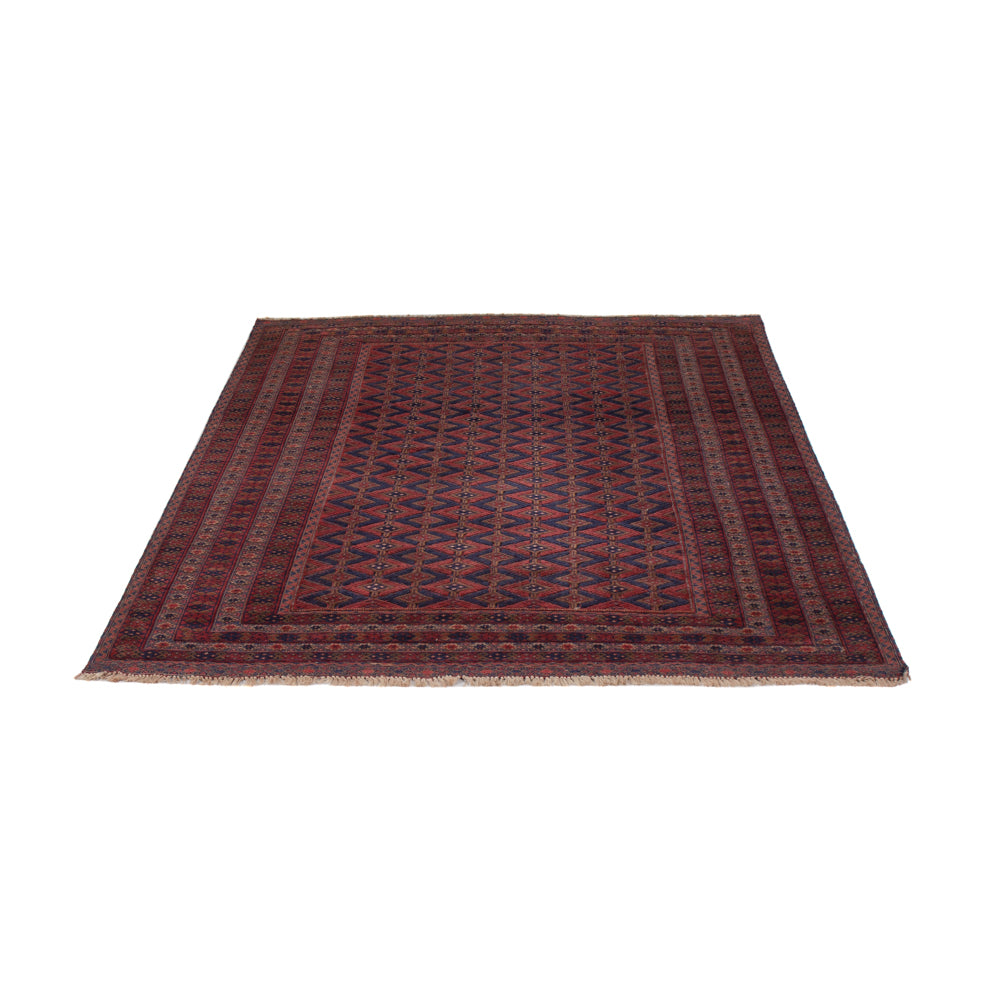 Kelim Rug - Oriental - 193 x 146 cm - dark red