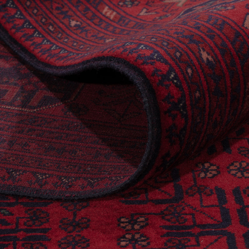 Afghan Rug - Royal - 290 x 198 cm - dark red