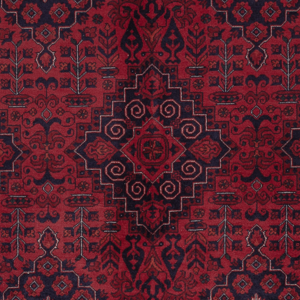 Afghan Rug - Royal - 301 x 204 cm - dark red