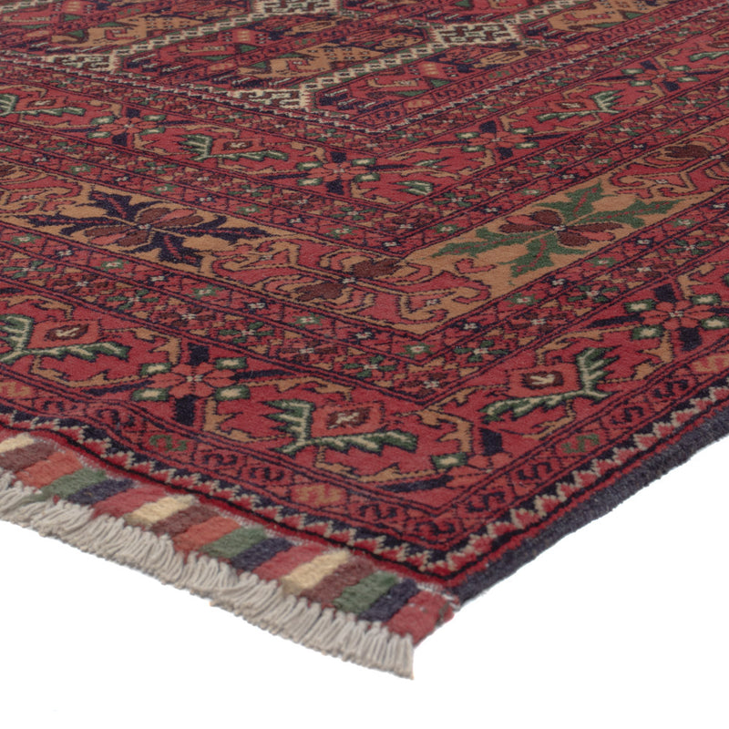 Afghan Rug - Royal - 288 x 194 cm - dark red
