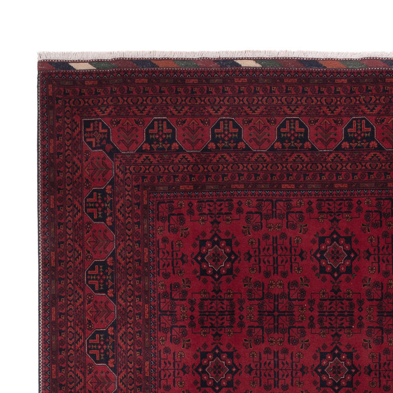 Afghan Rug - Royal - 305 x 206 cm - dark red