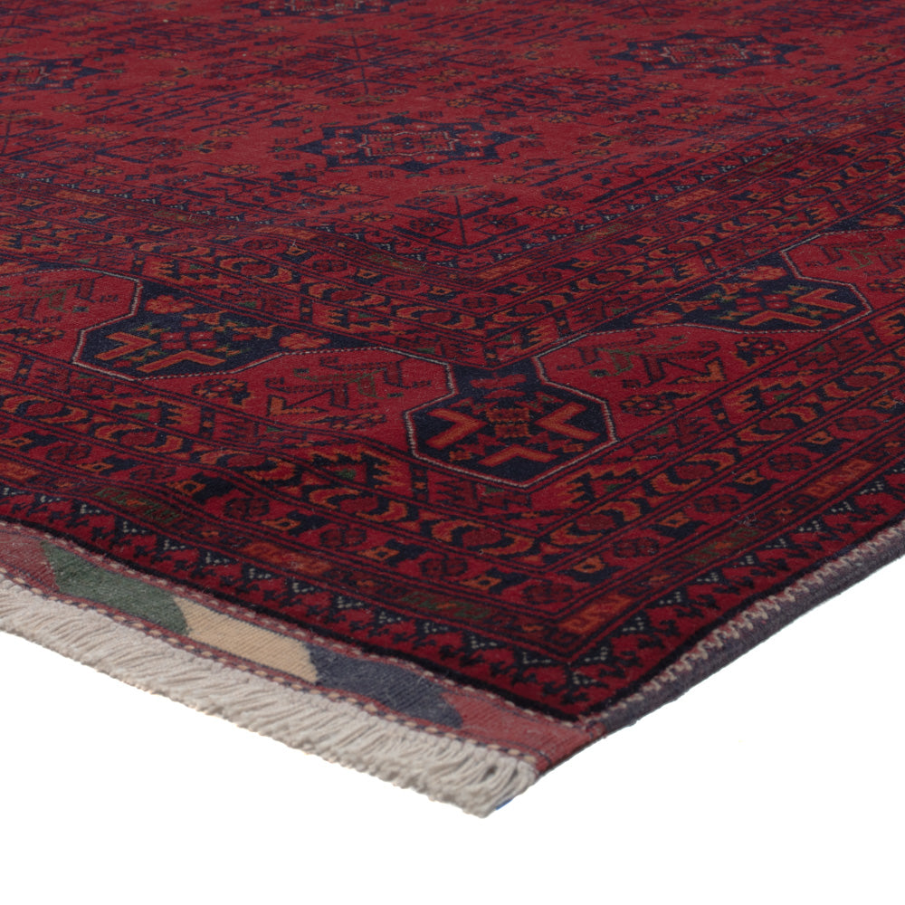 Afghan Rug - Royal - 305 x 206 cm - dark red
