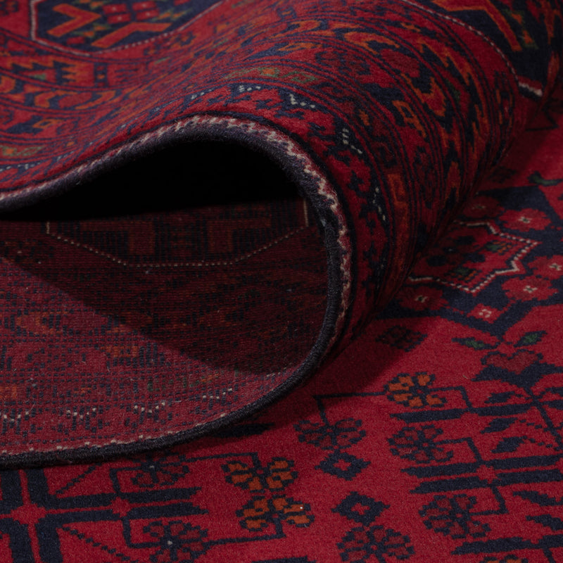 Afghan Rug - Royal - 305 x 206 cm - dark red