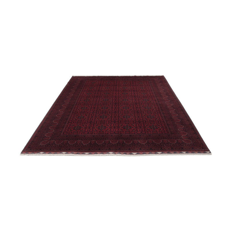 Afghan Rug - Royal - 294 x 202 cm - dark red