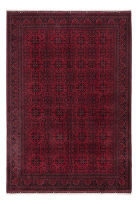 Afghan Rug - Royal - 294 x 206 cm - dark red