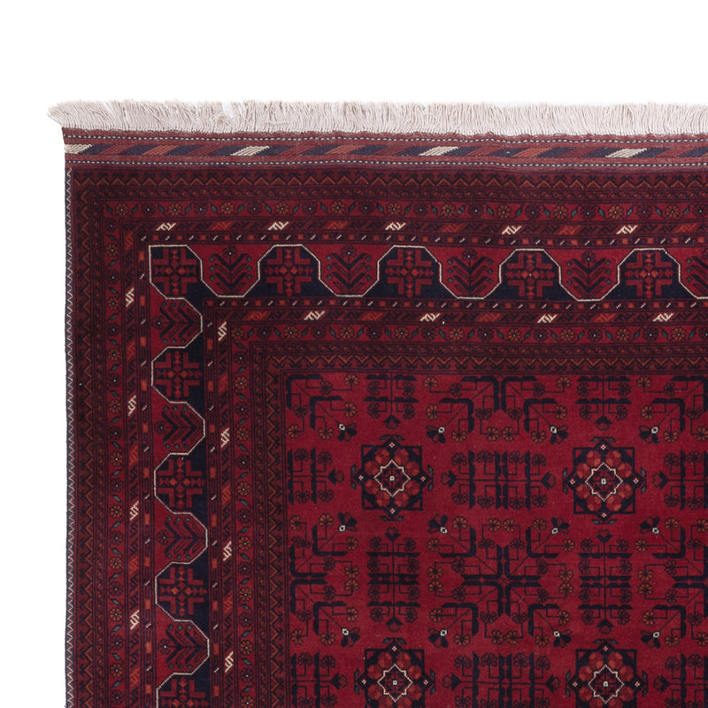 Afghan Rug - Royal - 293 x 203 cm - dark red