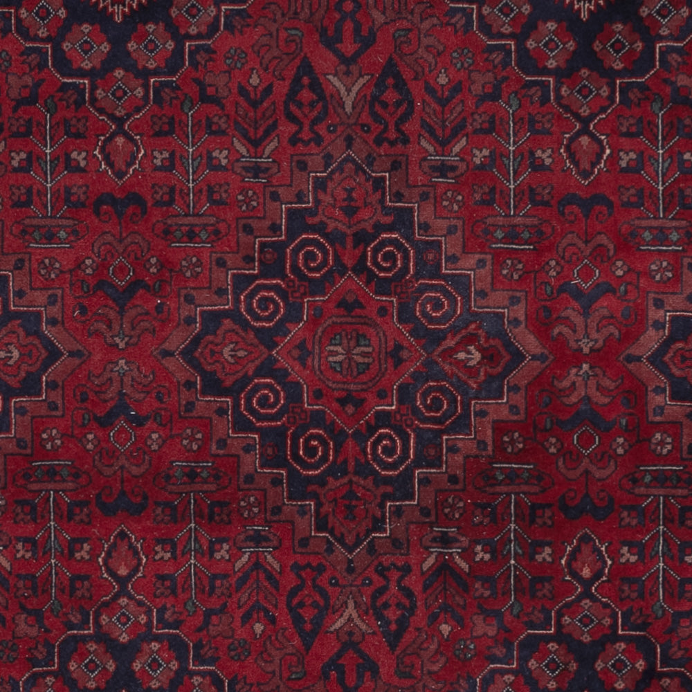 Afghan Rug - Royal - 297 x 206 cm - dark red