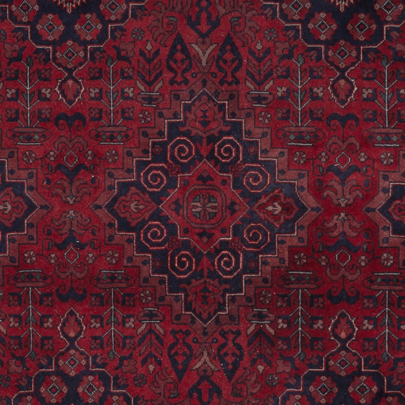 Afghan Rug - Royal - 297 x 206 cm - dark red