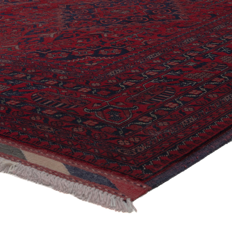 Afghan Rug - Royal - 297 x 206 cm - dark red