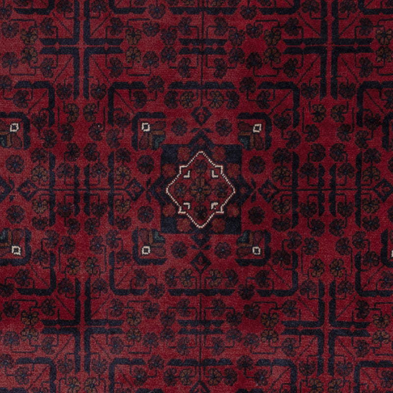 Afghan Rug - Kunduz - 298 x 201 cm - dark red