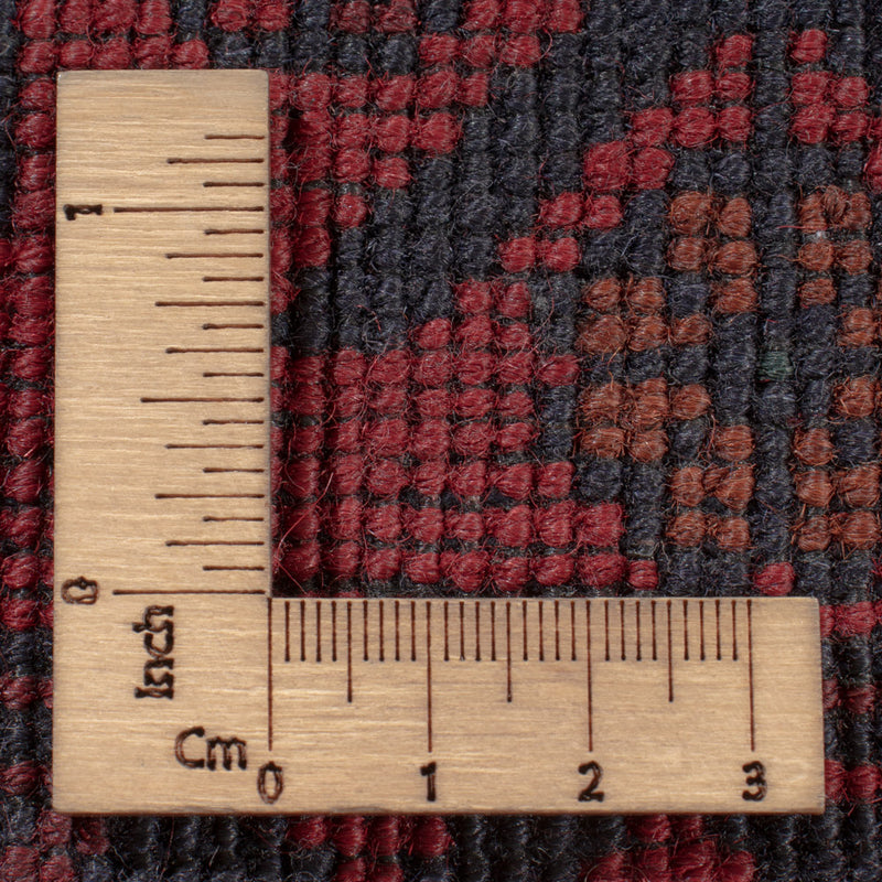 Afghan Rug - Kunduz - 298 x 201 cm - dark red