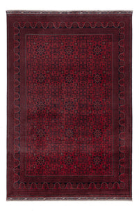 Afghan Rug - Kunduz - 296 x 200 cm - dark red