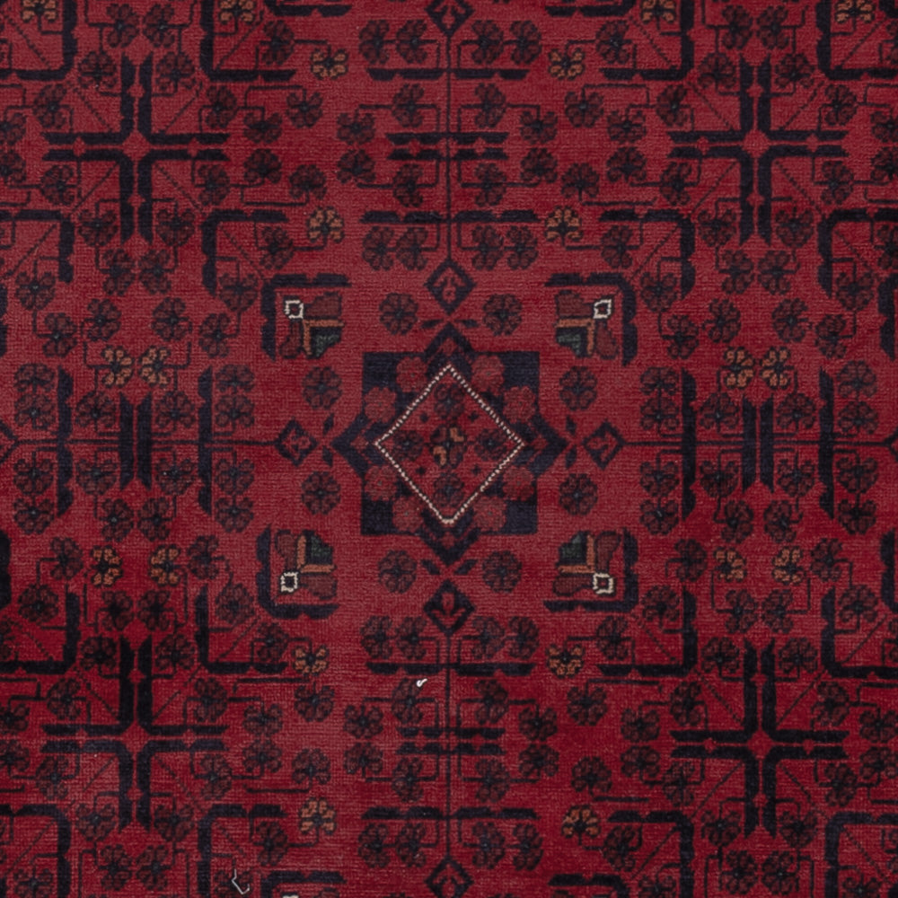 Afghan Rug - Kunduz - 296 x 200 cm - dark red