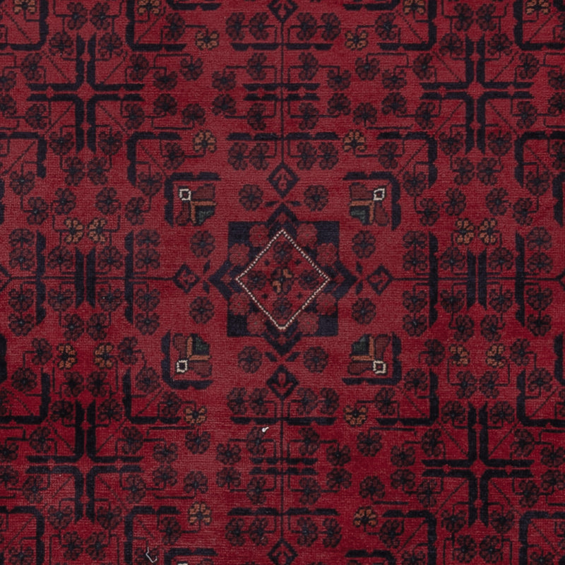 Afghan Rug - Kunduz - 296 x 200 cm - dark red