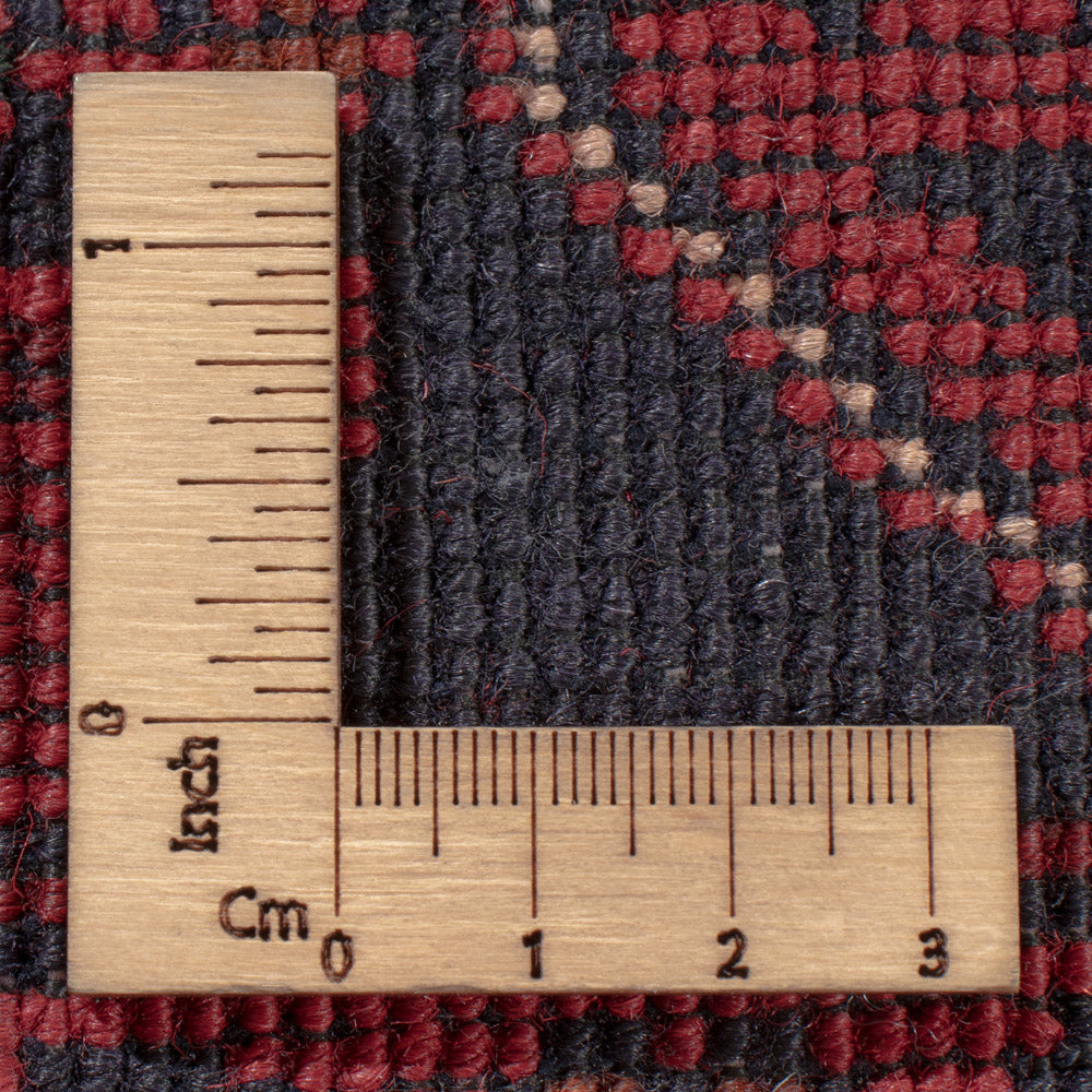 Afghan Rug - Kunduz - 306 x 200 cm - dark red