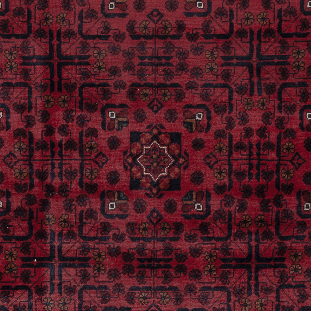 Afghan Rug - Kunduz - 296 x 207 cm - dark red
