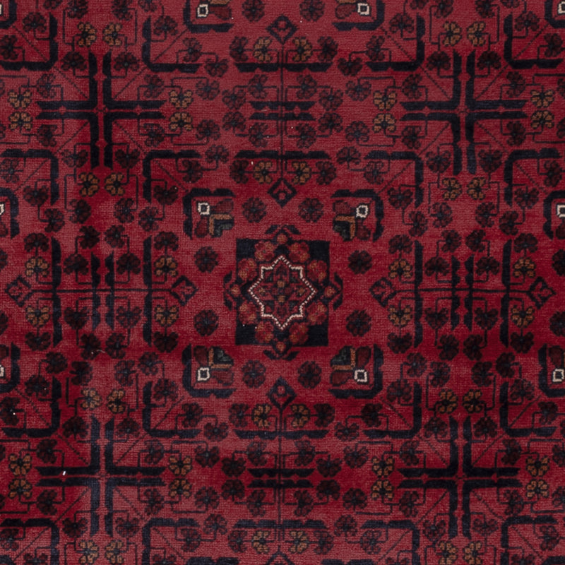 Afghan Rug - Kunduz - 296 x 207 cm - dark red