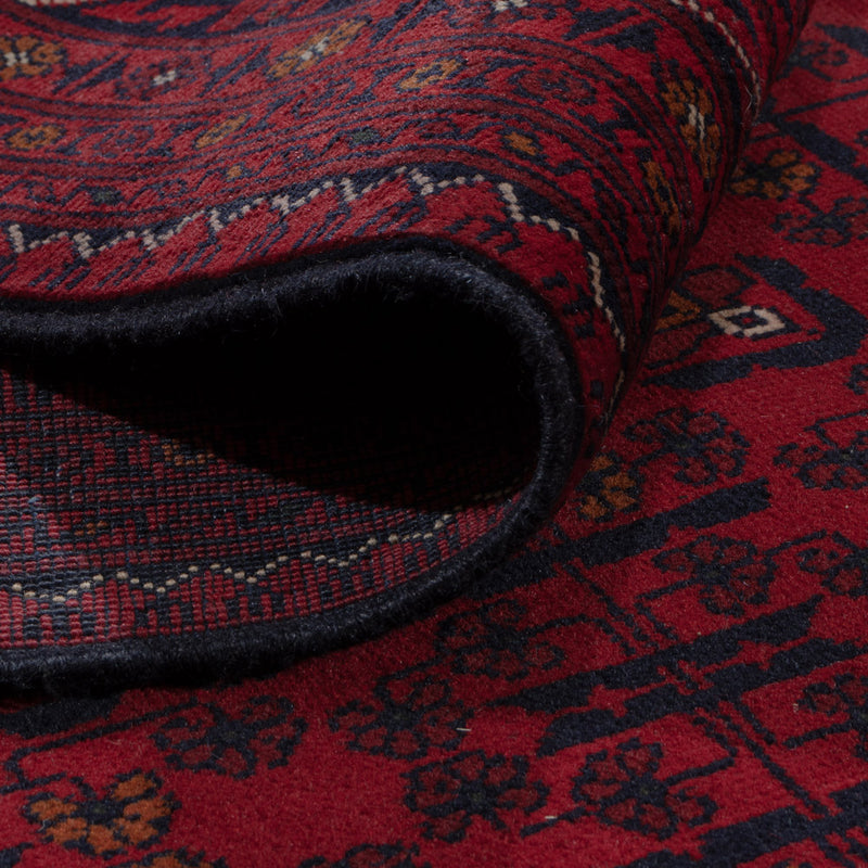 Afghan Rug - Kunduz - 296 x 207 cm - dark red