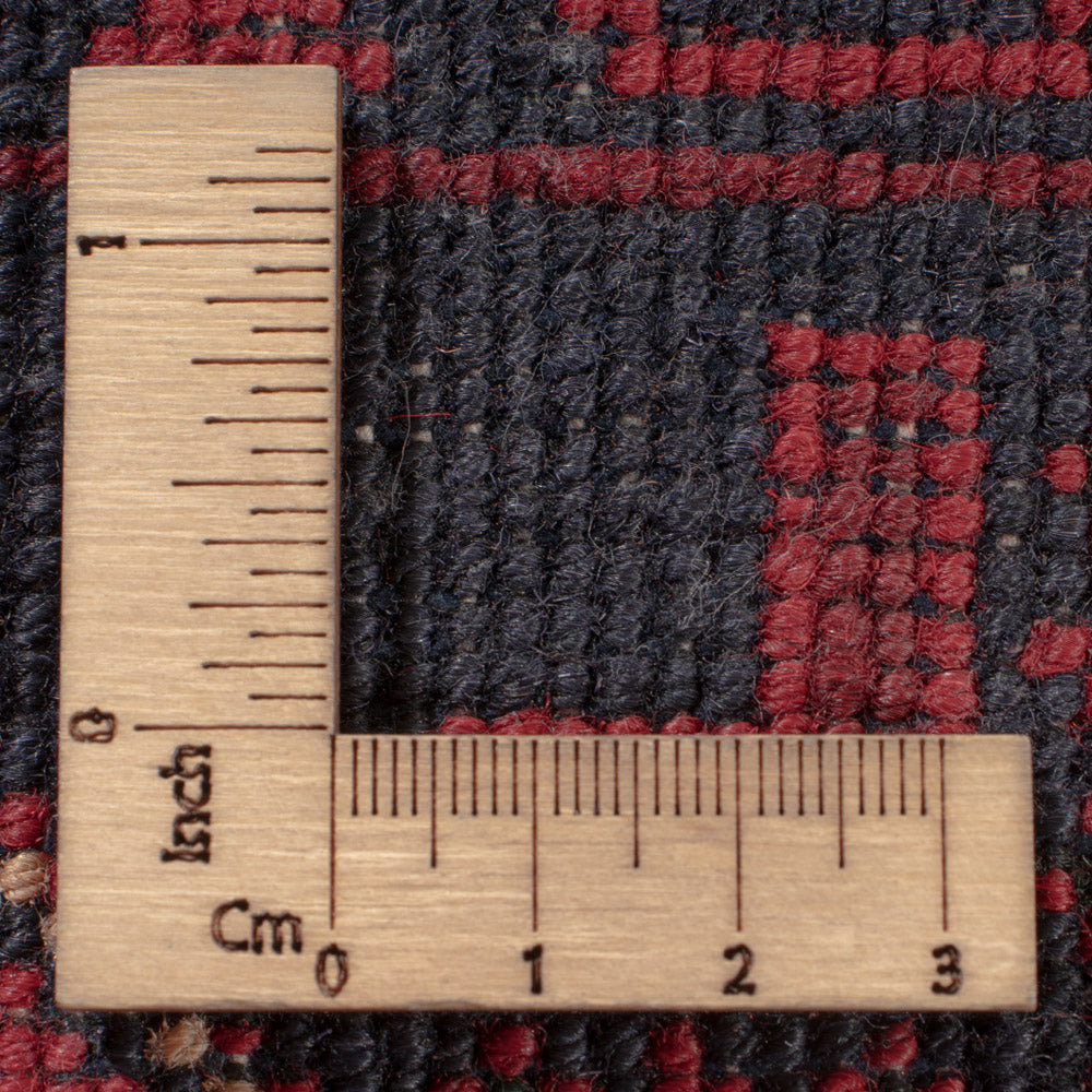 Afghan Rug - Kunduz - 299 x 197 cm - dark red