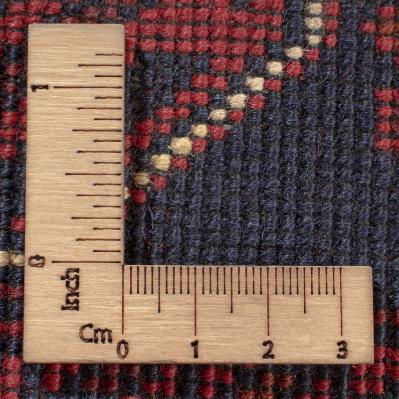 Afghan Rug - Kunduz - 290 x 197 cm - dark red