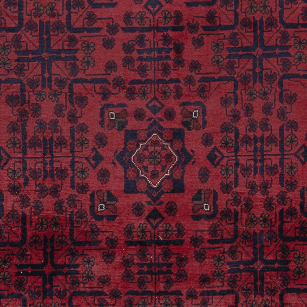 Afghan Rug - Kunduz - 295 x 200 cm - dark red