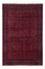 Afghan Rug - Royal - 293 x 200 cm - dark red