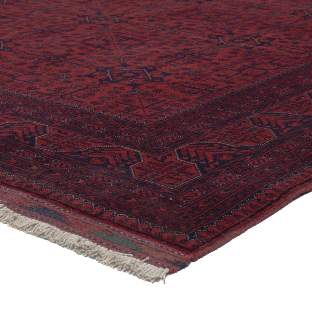 Afghan Rug - Royal - 293 x 200 cm - dark red