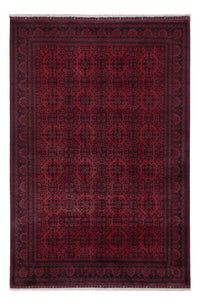 Afghan Rug - Royal - 293 x 202 cm - dark red