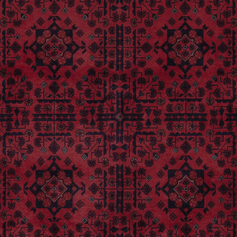 Afghan Rug - Royal - 293 x 202 cm - dark red