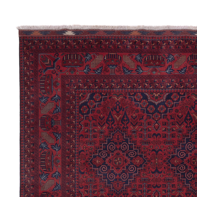 Afghan Rug - Royal - 300 x 202 cm - dark red