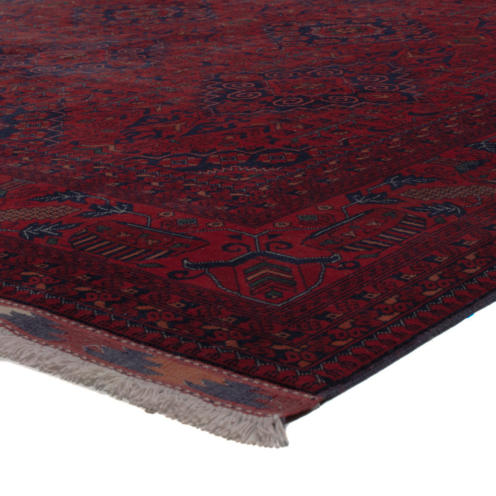 Afghan Rug - Royal - 300 x 202 cm - dark red