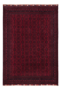 Afghan Rug - Royal - 298 x 206 cm - dark red