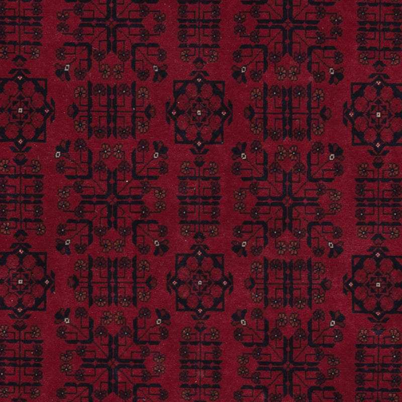 Afghan Rug - Royal - 298 x 206 cm - dark red