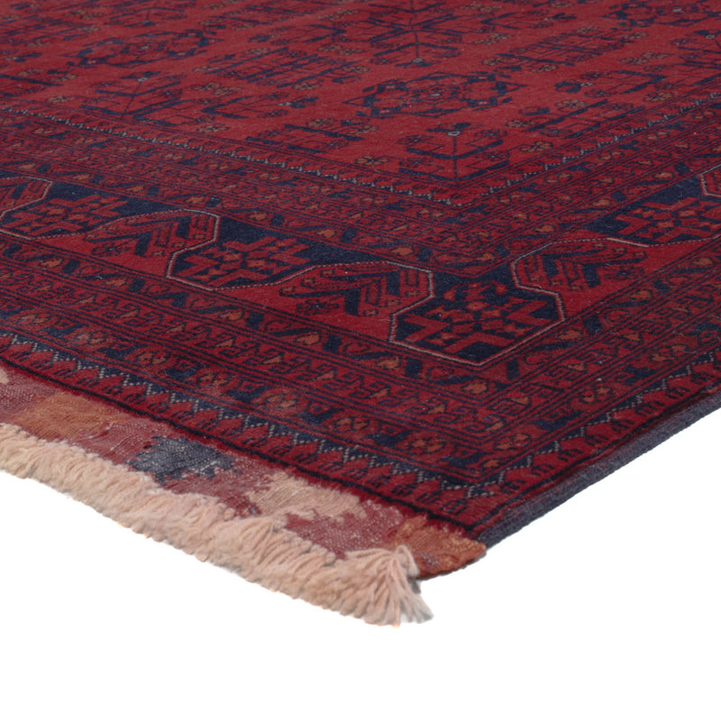 Afghan Rug - Royal - 298 x 206 cm - dark red